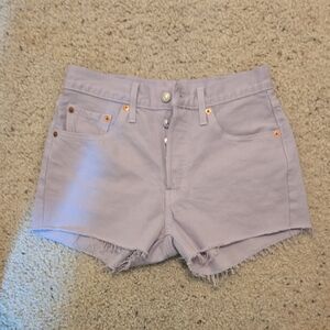 Levi's Lavender Jean Shorts for Women SIZE 25